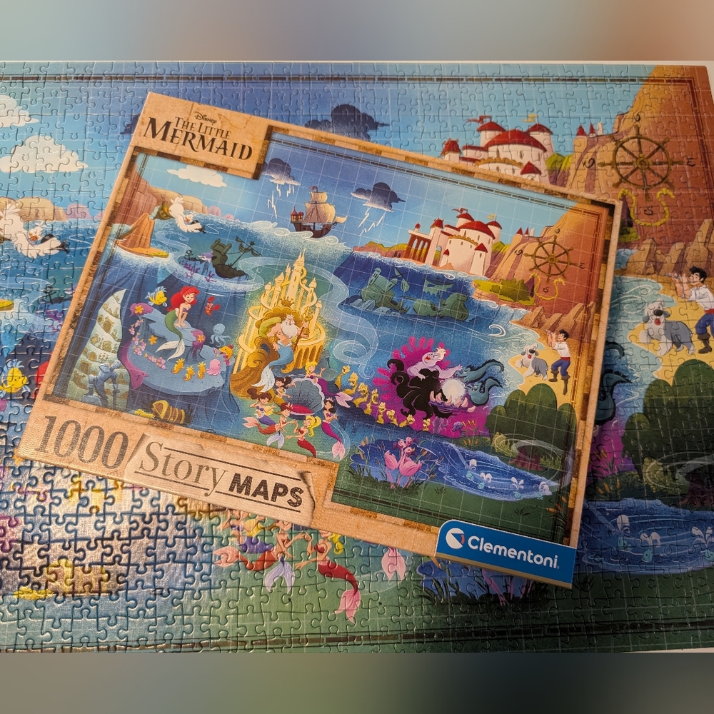 Disney The Little Mermaid Puzzle with Vibrant Colors